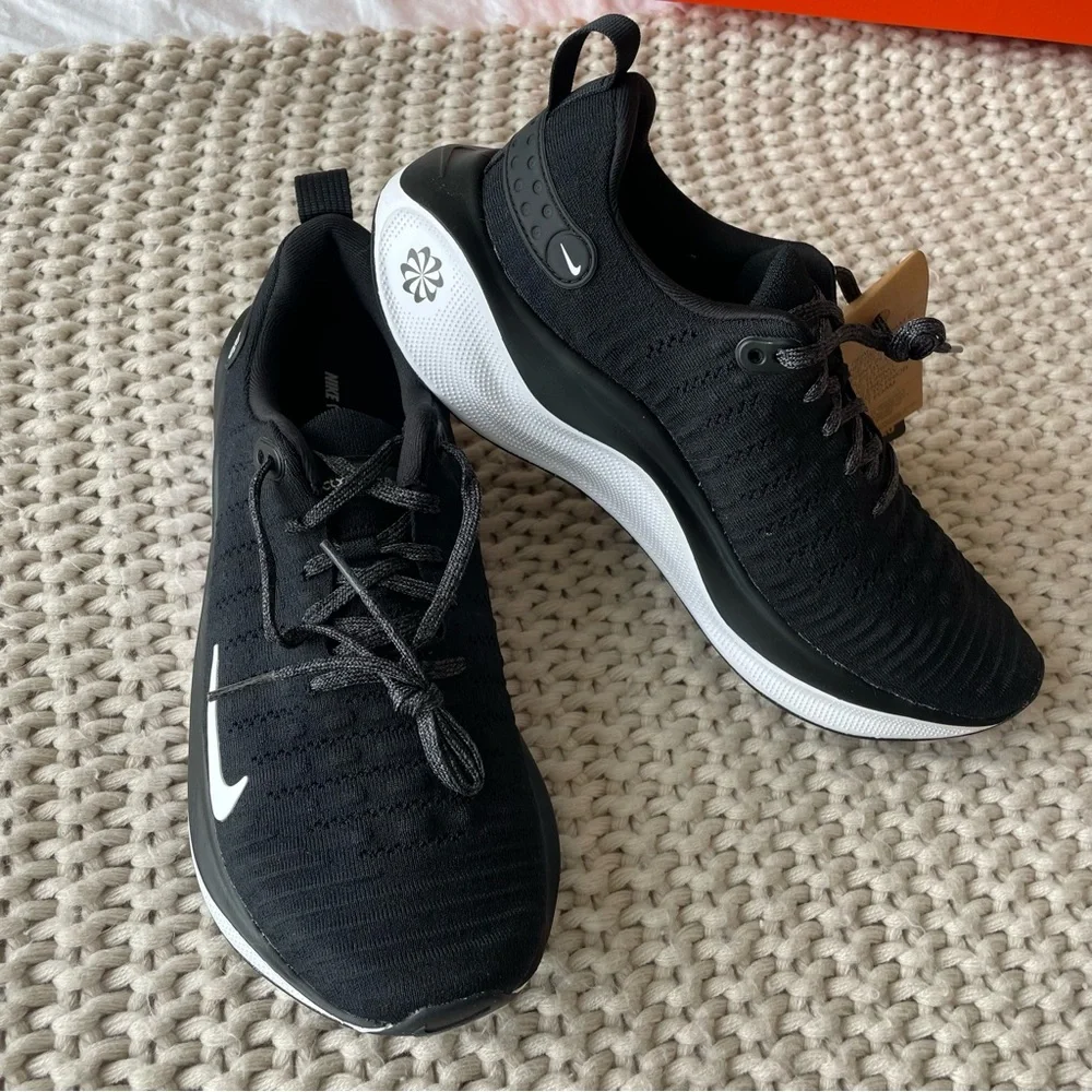 NWT Black Nike Reactx Infinity Run 4 Sneakers - Picture 3 of 6